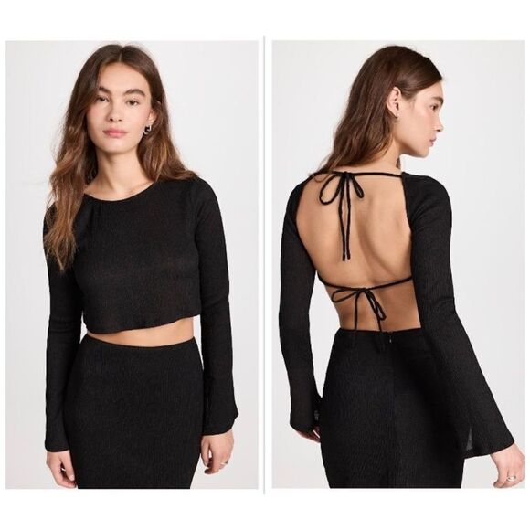 Rumer Tucker Crop Top NWT - Picture 1 of 12
